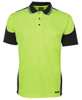 JB's Hi Vis Contrast Piping Polo - 6HCP4