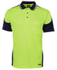 JB's Hi Vis Contrast Piping Polo - 6HCP4