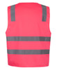 JB's Hi Vis (D+N) Zip Safety Vest - 6DNSZ