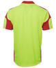 JB's Hi Vis S/S Arm Panel Polo - 6AP4S