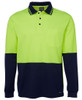 JB's Hi Vis L/s Cotton Back Polo - 6HPL
