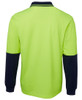 JB's Hi Vis L/s Cotton Back Polo - 6HPL