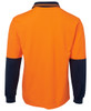 JB's Hi Vis L/s Cotton Back Polo - 6HPL