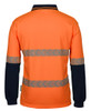 JB's Hi Vis L/S Segmented Tape Polo - 6HLST