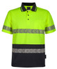 JB's Hi Vis S/S Segmented Tape Polo - 6HSST