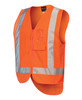 JB's Hi Vis Zip (D+N) Ttmc-W Vest - 6DNDT