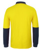 JB's Hi Vis L/S Cotton Pique Trad Polo - 6HVQL