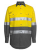 JB's Hi Vis L/s (D+N) 150g Work Shirt - 6DNWL