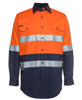 JB's Hi Vis (D+N) L/S 190g Work Shirt - 6HLS