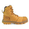 Oliver - 150mm Wheat Zip Sided Boot with Low-Cut Collar - 54533Z