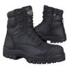 Oliver - 150mm Black Zip Sided Boot - 45645Z