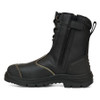 Oliver - 200mm Hi Leg Black Zip Sided Boot -  55380
