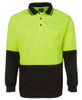 JB's Hi Vis L/s Traditional Polo - 6HVPL