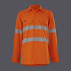 KingGee Mens Workcool Vented Shirt Taped Long Sleeve - K54915