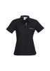 P305LS - Ladies Edge Polo  - Biz Collection sold by Kings Workwear  www.kingsworkwear.com.au
