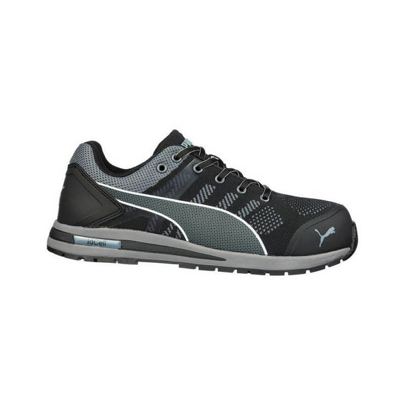 PUMA 643167 ELEVATE KNIT BLACK/GREY COMPOSITE SAFETY JOGGER