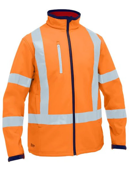 Bisley BJ6059XT X taped Hi Vis Soft Shell Jacket Bisley BJ6059XT X taped Hi Vis Soft Shell Jacket