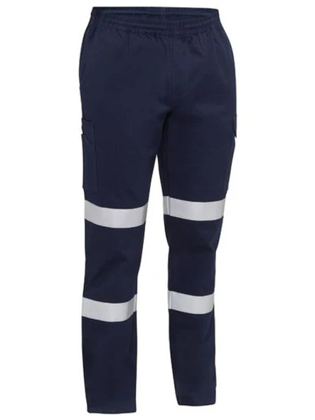Bisley BPC6029T Taped Elastic Waist Cargo Work Pant