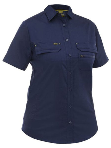 Bisley BL1490 Womens X Airflow™ Stretch Ripstop Shirt Bisley BL1490 Womens X Airflow™ Stretch Ripstop Shirt