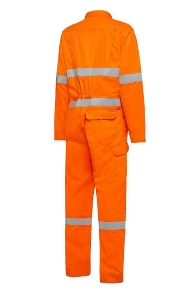 KingGee Shieldtec FR Light Weight Hi Vis Taped Coverall - Y00080 - KingGee sold by Kings Workwear www.kingworkwear.com.au