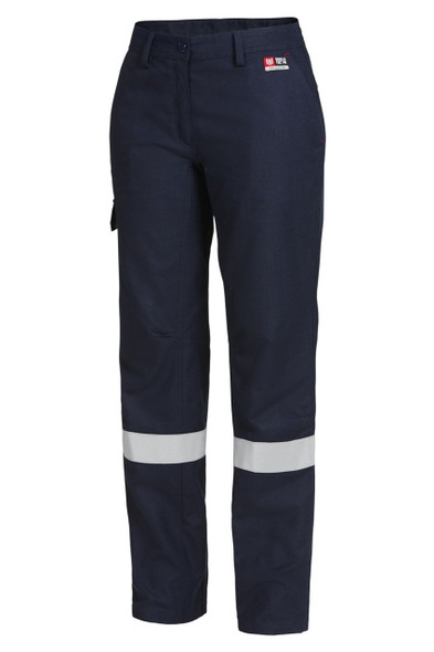 KingGee Womens Shieldtec FR Flat Front Cargo Pant With FR Tape - Y02320