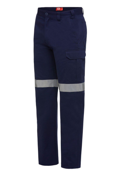Hard Yakka L/Weight Drill Cargo Pant With Tape - Y02965 - Hard Yakka sold by Kings Workwear www.kingworkwear.com.au