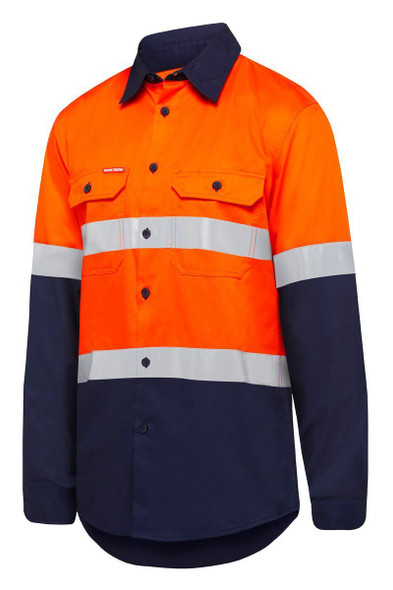 Hard Yakka Shirt Long Sleeve  2 Tone Taped Vented - Y07940 - Hard Yakka sold by Kings Workwear www.kingworkwear.com.au Hard Yakka Shirt Long Sleeve  2 Tone Taped Vented - Y07940 - Hard Yakka sold by Kings Workwear www.kingworkwear.com.au