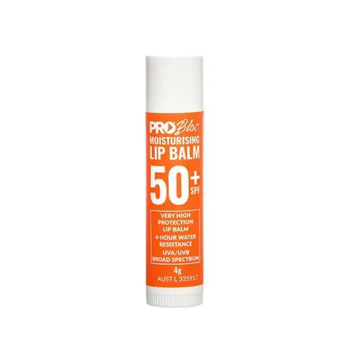 Pro Choice LB4-50 Probloc 50+ Lip Balm 4g sold by Kings Workwear at www.kingsworkwear.com.au