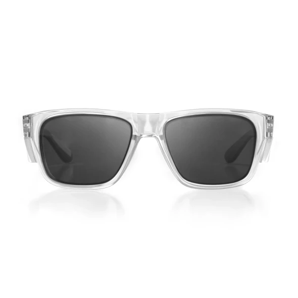 Safestyle -Fusions Clear Frame Polarised Lens Safety Glasses - FCP100