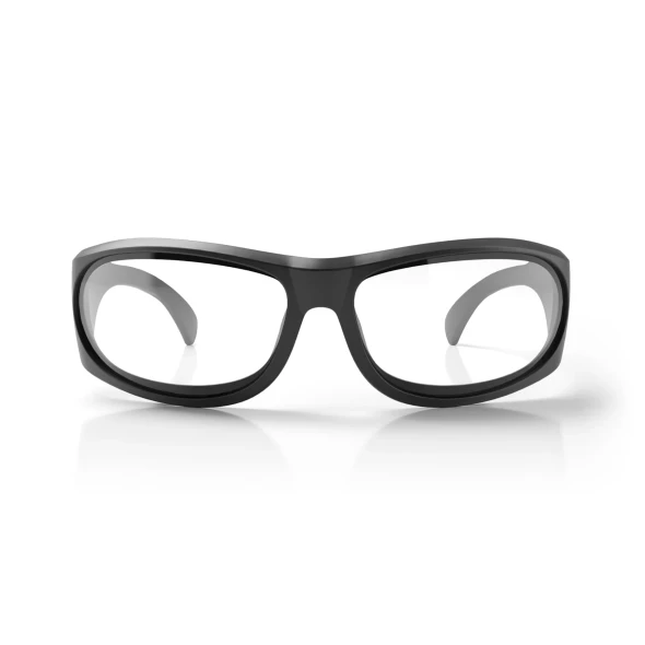 Safestyle - Sonics Matte Black Frame Clear Lens Safety Glasses - SMBC100