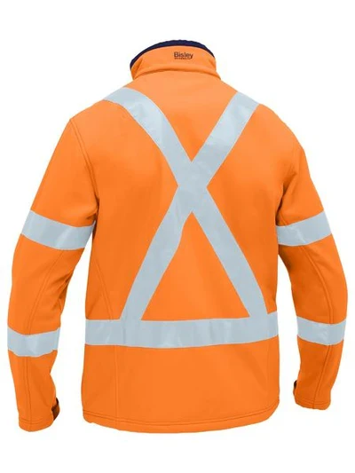 Bisley BJ6059XT X taped Hi Vis Soft Shell Jacket