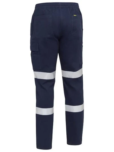 Bisley BPC6029T Taped Elastic Waist Cargo Work Pant