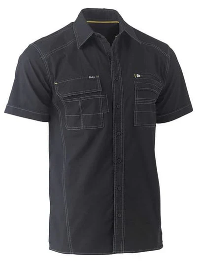 Bisley BS1144 Flex & Move™ Utility Work Shirt - Short Sleeve