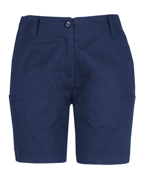 6MTS1 - JB's Ladies Multi Pocket Stretch Twill Short - Jb's Wear