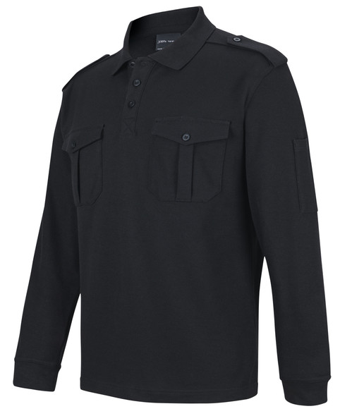 Jb's L/s 250 Epaulette Polo - 210EL