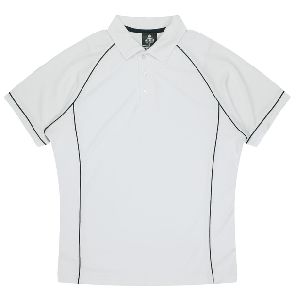 Front View of ENDEAVOUR MENS POLOS - W1310 - AUSSIE PACIFIC sold by Kings Workwear www.kingsworkwear.com.au
