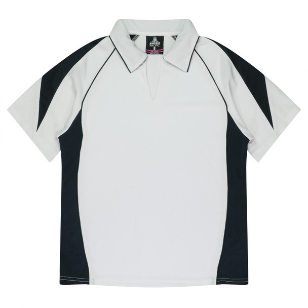 Front View of PREMIER LADY POLOS - W2301 -  sold by Kings Workwear www.kingsworkwear.com.au