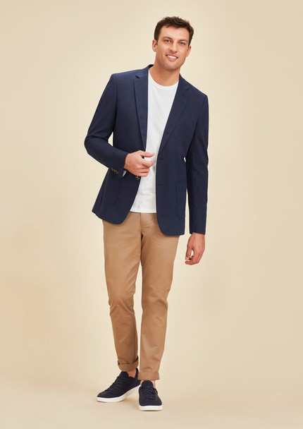 Front View of Mens Arden Blazer      sold by Kings Workwear www.kingsworkwear.com.au