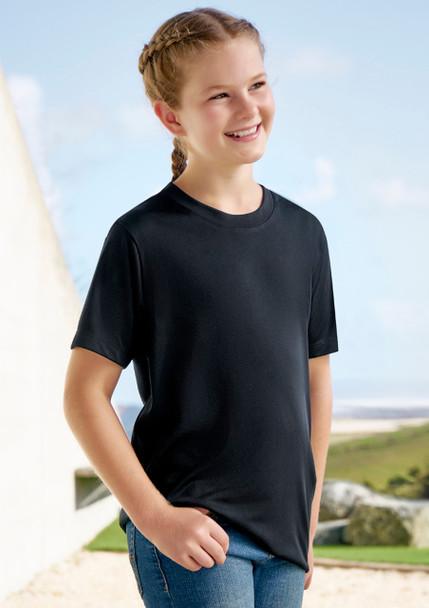 T207KS Kids Action Short Sleeve Tee - Biz Collection