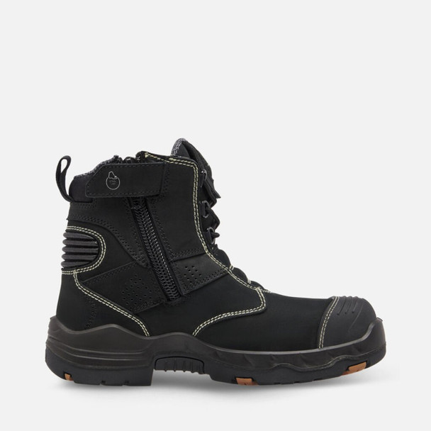 KingGee Women's BENNU PRO 6 Work Boot Zip - Black K28011