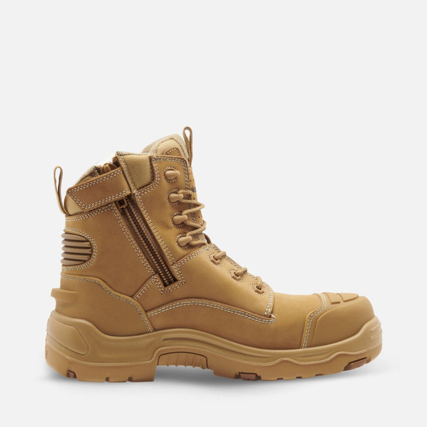 KingGee ONYX 6CZ Composite Toe Zip Work Boot - Wheat K28001 KingGee ONYX 6CZ Composite Toe Zip Work Boot - Wheat K28001