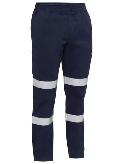 Bisley BPC6029T Taped Elastic Waist Cargo Work Pant