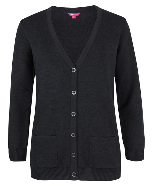 6LCA - JB's Ladies Anti-Bacterial ISO 20645 Cardigan - Jb's Wear