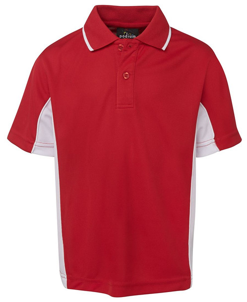Podium Kids Contrast Polo - 7PP3