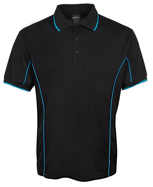 Podium S/S Piping Polo - 7PIP