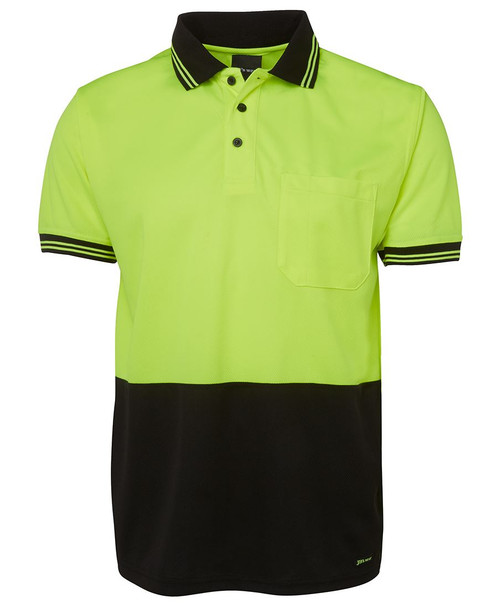 JB's Hi Vis S/s Traditional Polo - 6HVPS