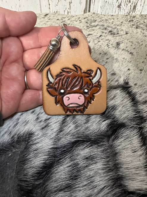 Highland Cow key Chain Highland Cow key Chain