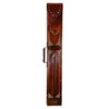 Instroke 2x4 Fit C Pool Cue Case - Brown - Front
