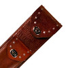 Instroke 2x4 Fit C Pool Cue Case - Brown - Detail