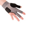 Predator Second Skin Black and Gray Pool Glove - Left Hand - Palm